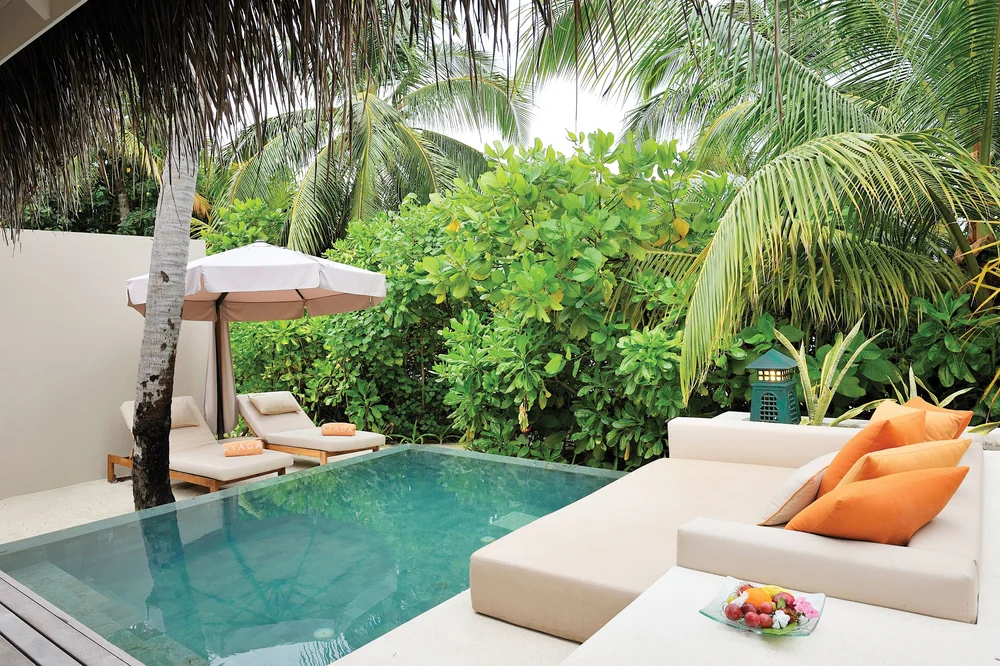 Beach Villa with Pool · One bedroom · beach plus plunge